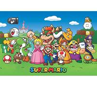 Nintendo Póster Super Mario - Personajes (91,5cm x 61cm)