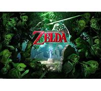 Nintendo Póster The Legend of Zelda/La Leyenda de Zelda Link Sword/Espada Link/Conección (91,5cm x 61cm)