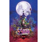 Nintendo Póster The Legend of Zelda/La Leyenda de Zelda Majora'S Mask/Máscara de Majora (61cm x 91,5cm)