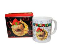 Nintendo Set taza y hucha Bowser Super Mario Bros – Decorativas, multicolor, único