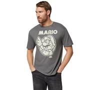 Nintendo So Mario playera para hombre - Gris - Large