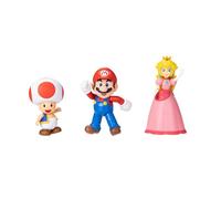 Nintendo Super Mario 3er Pack Mario & Friends, 10 cm
