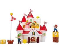 Pack Castillo Y Figuras Super Mario Bros Reino Champiñón