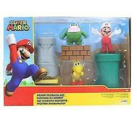 Nintendo Super Mario Desierto Diorama Set Figura Jakks Pacific