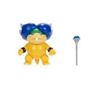 Nintendo Super Mario - Figura de Ludwig Von Koopa de 4 pulgadas con accesorio de varita. A partir de 3 años (con licencia oficial)