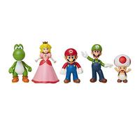 Nintendo Super Mario Figuren 5er Set Mario & Friends, 6,5 cm