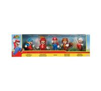 SUPER MARIO Nintendo Figuren 5er Set Only Mario, 6,5 cm
