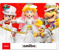Pack Amiibos Mario, Peach y Bowser (Mario Odyssey) amiibo standard