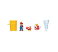 Nintendo Juego Diorama Super Mario – 6,5 cm – Multicolor (Jakks Redcolorful)