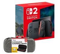 Nintendo Switch 2 7.9" FullHD HDR 120Hz 256GB Azul/Rojo + Blade Funda Canvas Carry Bag Gris