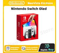 Nintendo Switch 2 / Nintendo Switch Consola de juegos OLED 64 GB Blanco / Azul Rojo Conjunto Pantalla táctil de 7 pulgadas y 3 modos de juego Famicom Nintendo Switch 2 + Mario Kart World
