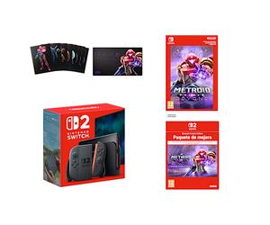 Nintendo Switch 2 + Pack «Poder cósmico» de Metroid Prime 4: Beyond - Nintendo Switch 2 Edition