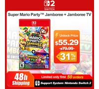 Nintendo Switch 2 Super Mario Party Jamboree + Jamboree TV Juegos ofertas de juegos 100% juego físico oficial juego multijugador de cartas Random Cover