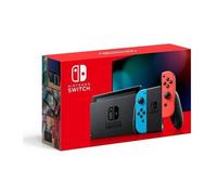 Nintendo Switch black + Joy-Con neon red/neon blue (New Edition)