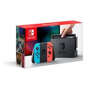 Nintendo Switch - Consola Estándar, Color Azul Neón/Rojo Neón
