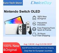 Nintendo Switch OLED videoconsola portátil 17,8 cm (7") 64 GB Pantalla táctil Wifi Azul, Rojo