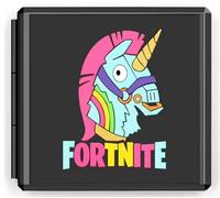 Nintendo Switch Game Case - Carcasa rígida delgada y portátil con protección a prueba de golpes y amplio almacenamiento (Fort Night)