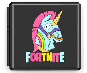 Nintendo Switch Game Case - Carcasa rígida delgada y portátil con protección a prueba de golpes y amplio almacenamiento (Fort Night)