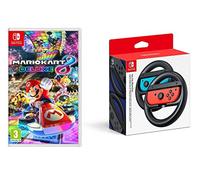 Nintendo Switch Joy-Con Wheel Accessory Pair + JUEGO NINTENDO SWITCH MARIO KART 8 DELUXE