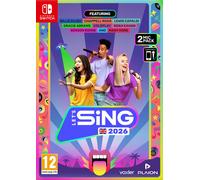 Nintendo Switch Let`S Sing 2026 - 2-Mic Game NUEVO
