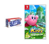 Nintendo Switch Lite - Blue + Kirby and the Forgotten Land (Ni (Nintendo Switch)