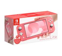 Nintendo Switch Lite (coral) - Sin adaptador de corriente