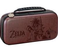 Game Traveler Nintendo Switch Lite Deluxe Case - Interruptor Zelda (marrón)
