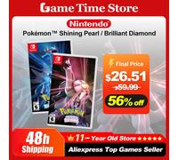 Nintendo Switch- Ofertas de juegos Juego de cartas de acción de Pokémon, Brilliant Diamond, Shining Pearl, cartas físicas oficiales, género RPG OLED Lite, 100% Shining Pearl