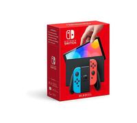 Nintendo Switch OLED videoconsola portátil 17,8 cm (7") 64 GB Pantalla táctil Wifi Azul, Rojo