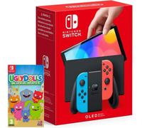 Nintendo Switch OLED Azul Neón/Rojo Neón + Ugly Dolls: Una Aventura Imperfecta