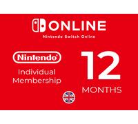 Nintendo Switch Online Individual Membership - 12 Months Key - UNITED KINGDOM