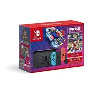 Nintendo Switch System: Mario Kart 8 Deluxe Bundle (Full Game Download + 3 Mo. Nintendo Switch Online Membership Included)