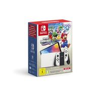 Nintendo Switch (versión OLED) Blanca + Super Mario Bros.Wonder + 12 meses NSO