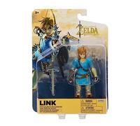 Nintendo The Legend of Zelda: Breath of The Wild - Figura de acción de 5 pulgadas con espada de soldado