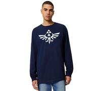 Nintendo The Legend of Zelda Triumphant Triforce Camisa - Azul - Large