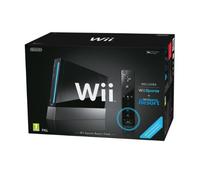 Nintendo Wii (Black) with Wii Sports + Wii Sports Resort: Includes Wii Remote Plus[Importación inglesa]