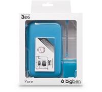 Pure Pack Esencial Kit Funda Stylet Rango Juegos Nintendo 3DS Nuevo LCD Rojo