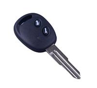 NinWelly jfqm Carcasa de Llave de Control Remoto en Blanco de Hoja sin Cortar de 2 Botones for Coche Compatible con Chevrolet Fit for Chevy Fit for Aveo 2004 2005 2006 2007 2008 2009 2010