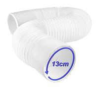 Ninyoon Manguera de Aire Acondicionado Portátil, ventilación de escape en sentido contrario a las agujas del reloj, diámetro de 13 cm, longitud flexible, rosca de repuesto de 0,45 a 2 metros
