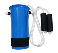 NIOIPXA Ayuda para calcetines, dispositivo de ayuda para calcetines para personas mayores, deslizador ajustable para calcetines con asas de espuma para ancianos, personas mayores, embarazadas (azul)