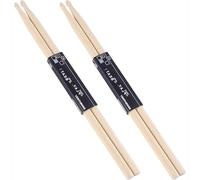 NIOIPXA Baquetas para batería, 2 pares de baquetas con punta de madera de arce 5A para adultos, niños y principiantes (5A)