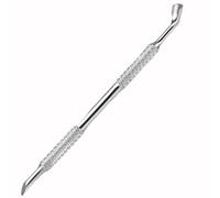 NIOIPXA Empujador de cutículas, removedor de cutículas de acero inoxidable, limpiador de cutículas, herramienta de cuidado de uñas para manicura y pedicura (plata)