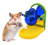 NIOIPXA Juguetes para hámster, juguetes interactivos para hámsteres, jerbos, accesorios de jaula de ratas, juguetes de jaula de crecimiento de inteligencia para animales pequeños (color al azar)