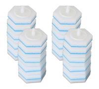 NIOIPXA Recambios de varita de inodoro desechables para Clorox, cabezales de cepillo de inodoro para limpieza de baño, 20 unidades (20)