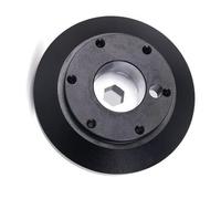 NIONGYN Buje del Volante del automóvil Kit Adaptador para Cubo Corto Delgado para Volante Automotriz 6 Orificios Compatible con Ford para Mustang 2005-2019