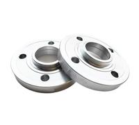 NIONGYN Coche calzas Rueda Compatible con Citroen para C4 C3 para C-Elysee para Cactus Kit De 2 Separadores Y Adaptadores para Ruedas De Vehículo(30mm Silver)