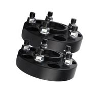 NIONGYN Coche calzas Rueda Compatible con Volvo para 960 Serie 1995 para 240 700 850 900 2 Unidades Adaptador De Espaciadores De Rueda para Cubo De Coche(15mm)