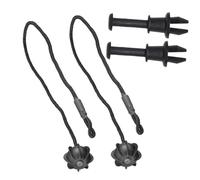 NIONGYN Maletero Trasero Cuerda Compatible con Seat para Leon 1M 1P OE: Z5867769 Bandeja Estante Paquetería Maletero Trasero Clips para Correa Elevación Cuerda Carga para Cubierta Interior De Lona