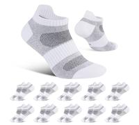 Niorasen Calcetines Tobilleros Hombre Mujer 10 Pares, Calcetines Cortos Hombre Transpirables Algodon, Ideales para Correr, Trabajo, Casa