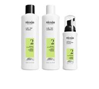 ¡44% DTO! Kit Sistema 2 Tratamiento Cabello Natural Debilitamiento Avanzado 300 ml